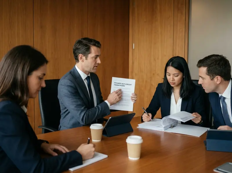 Institutional DeFi lending platform connecting traditional private credit with on-chain yield generation through permissioned pools