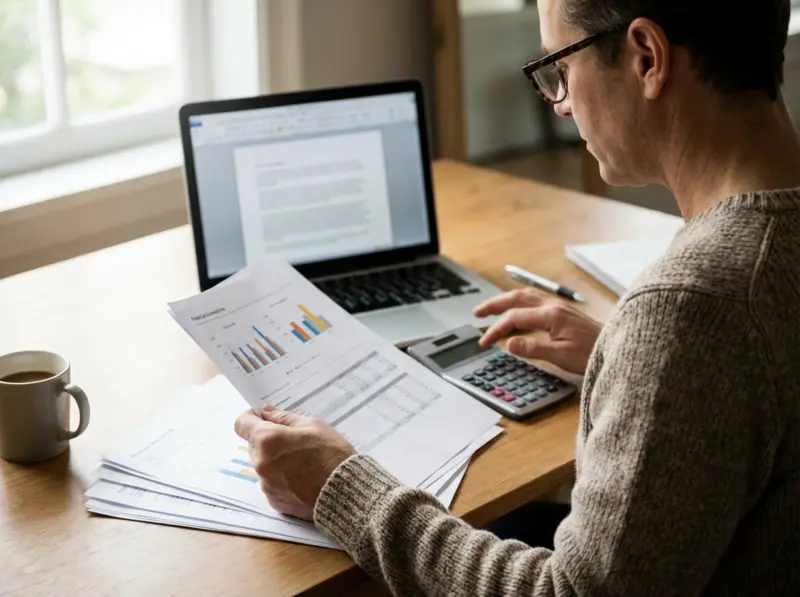 Investment portfolio pie chart showing diversified asset allocation including private credit, stocks, bonds, and real estate for balanced wealth management